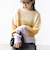 《予約》【WEB限定】〈手洗い可能〉モヘヤ混 グラデーション ニット プルオーバー