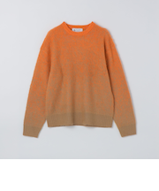 City Ambient Products: グラデーション シャギー クルーネック ニット