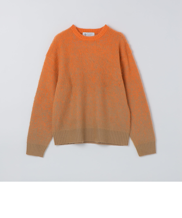 City Ambient Products: グラデーション シャギー クルーネック ニット