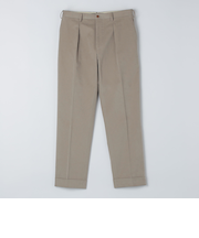 【SHIPS別注】Errico Formicola: VITO コットン ソリッド スラックス