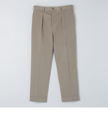 【SHIPS別注】Errico Formicola: VITO コットン ソリッド スラックス