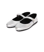 JAVERFLEX:メタリック レザー シューズ