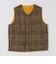 ORIGINAL MADRAS TRADING COMPANY: REVERSIBLE FLECKED WEAVE VEST