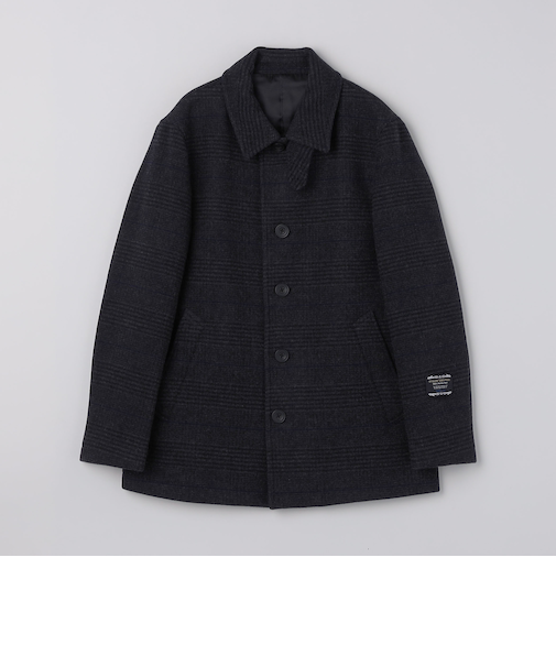 SHIPS Colors:ホロウ ウール シングルピーコート