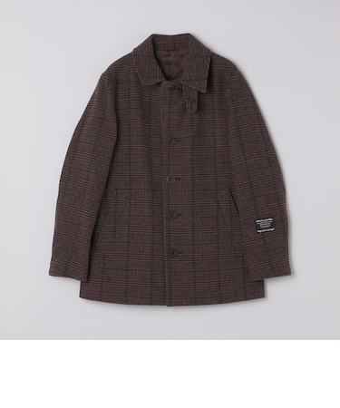 SHIPS Colors:ホロウ ウール シングルピーコート