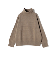 【SHIPS別注】ISLAND TIEDS:〈手洗い可能〉タートルネック ニット