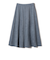 SHIPS Colors:〈手洗い可能〉フェイクスエード（ポリエステル）フレアスカート