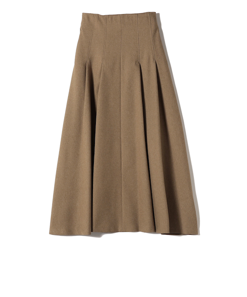 SHIPS Colors:〈手洗い可能〉カルゼ フレア マキシ スカート