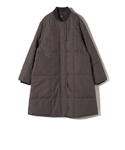 SHIPS Primary Navy Label:中綿 キルト コート