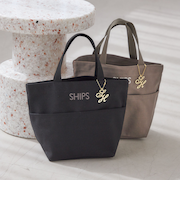 《予約》チャーム付き ポケット トート バッグ