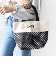 《予約》チャーム付き ポケット トート バッグ