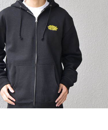 【WEB限定】SHIPS any: ワンポイント ロゴ 裏起毛 スウェット ジップ パーカー◆