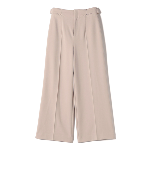 《予約》SHIPS Colors:〈手洗い可能〉ストレッチ ジョーゼット ワイドパンツ2