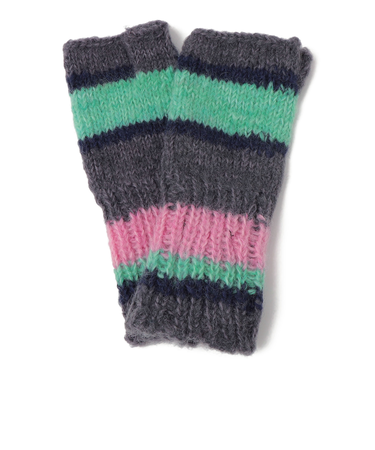 sublimeroe:ハンド ニット ライン グローブ