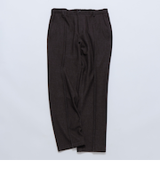 SHIPS: スリム ストレッチ ピンタック スラックス