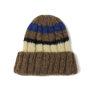 sublimeroe:ハンドニット ライン ワッチキャップ