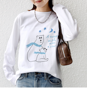 Shiomi Wada×SHIPS: ロンTEE