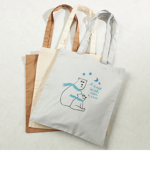 Shiomi Wada×SHIPS: トートバッグ