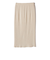 SHIPS Colors:〈手洗い可能〉ポリエステル ベロア プリーツ タイトスカート