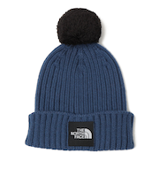 THE NORTH FACE:〈抗菌防臭/手洗い可能〉ポンポン ニットキャップ <KIDS>