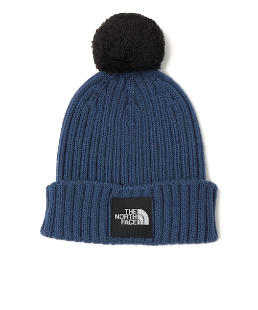 THE NORTH FACE:〈抗菌防臭/手洗い可能〉ポンポン ニットキャップ <KIDS>
