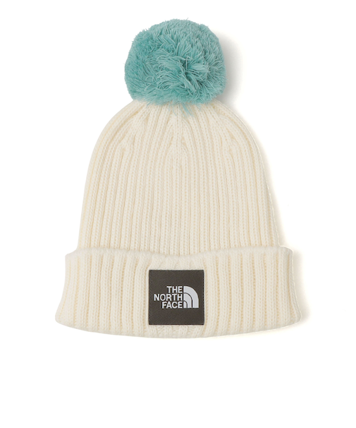 THE NORTH FACE:〈抗菌防臭/手洗い可能〉ポンポン ニットキャップ <KIDS>