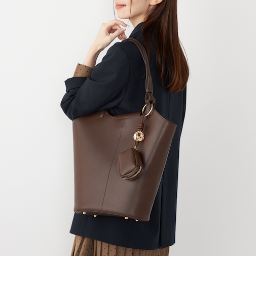 SHIPS Colors:バケット トート バッグ