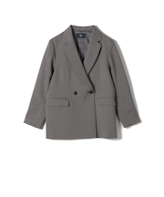 《予約》SHIPS Colors:ウールライク ダブルボタン ジャケット2（セットアップ対応可能）◆