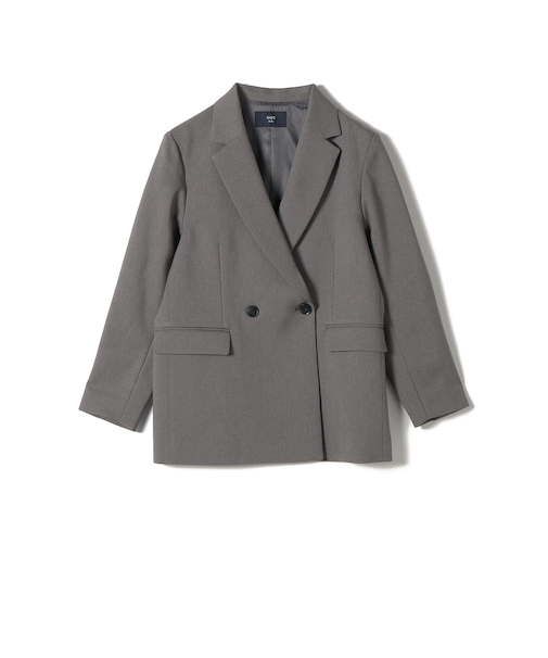 《予約》SHIPS Colors:ウールライク ダブルボタン ジャケット2（セットアップ対応可能）◆