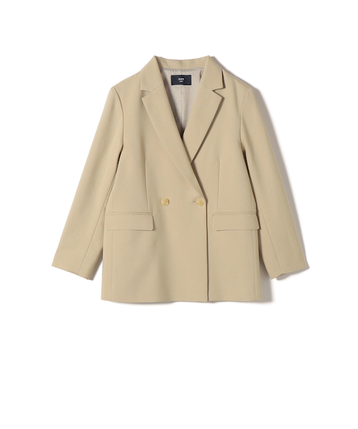 《予約》SHIPS Colors:ウールライク ダブルボタン ジャケット2（セットアップ対応可能）◆