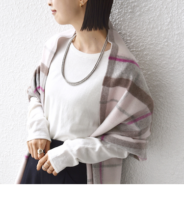 〈洗濯機可能〉ラメ クルーネック 長袖 ニット