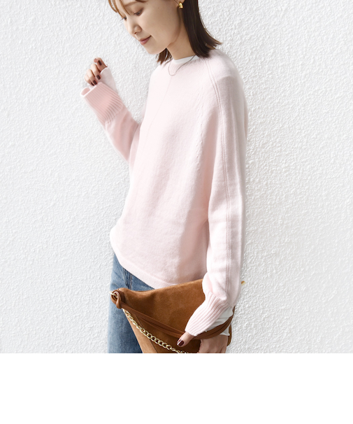 《予約》【WEB限定】〈手洗い可能〉ホールガーメント ドルマン ニット