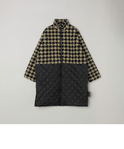 FARFIELD ORIGINAL: フリース コンビ キルティングコート