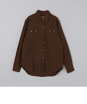 WYTHE: MOLESKIN PEARLSNAP SHIRT