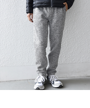 SHIPS any:〈洗濯機可能〉ニット フリース 裏起毛 スリム ジョガー パンツ 25AW◆