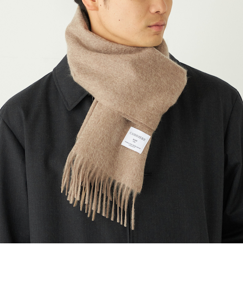 7.7万 エクストリーム カシミヤ n°390 lasso マフラー ベージュ 7.7万 エクストリーム カシミヤ n°390 lasso マフラー ベージュ ネック