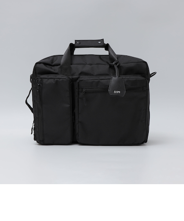 【WEB限定】SHIPS: 3WAY ビズ ワイド ブリーフ バッグ