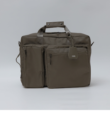 【WEB限定】SHIPS: 3WAY ビズ ワイド ブリーフ バッグ