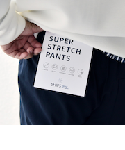 【WEB限定】SHIPS any:〈洗濯機可能/UVカット〉スーパー ストレッチ テーパード イージー パンツ◇◇