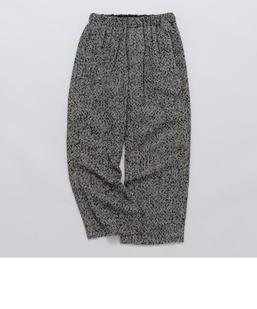 SHIPS: 〈手洗い可能〉リング ツイード バギー スラックス