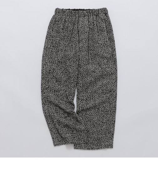 SHIPS: 〈手洗い可能〉リング ツイード バギー スラックス