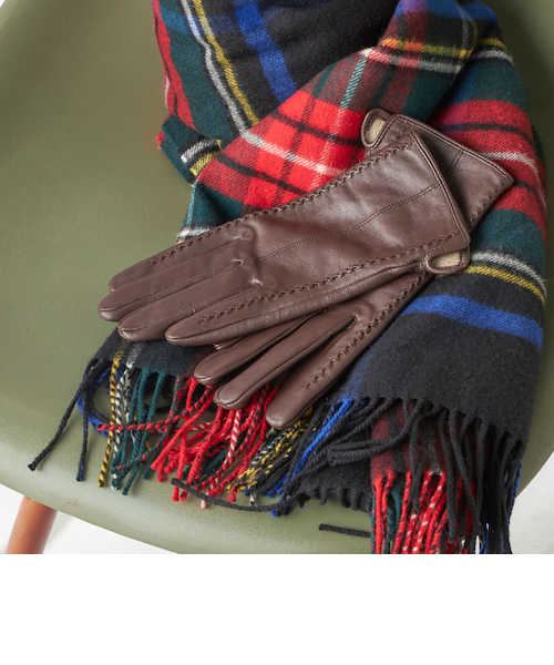 カシミヤ ライニング レザー グローブ｜シップスの通販｜&mall（アンド