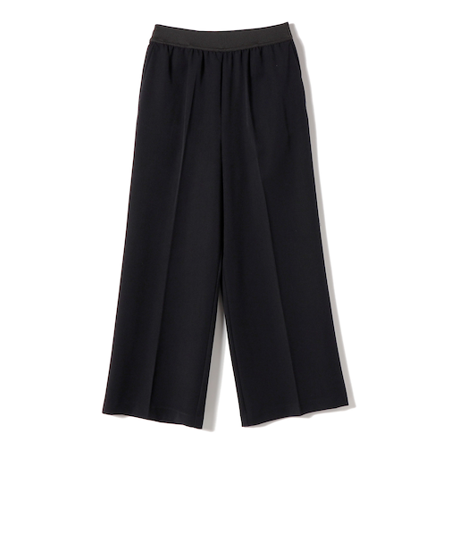 《予約》SHIPS Colors:〈手洗い可能〉TR ストレート ゴム パンツ2◆