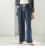 《予約》〈洗濯機可能〉AZUMA 裏毛 刺繍 パンツ