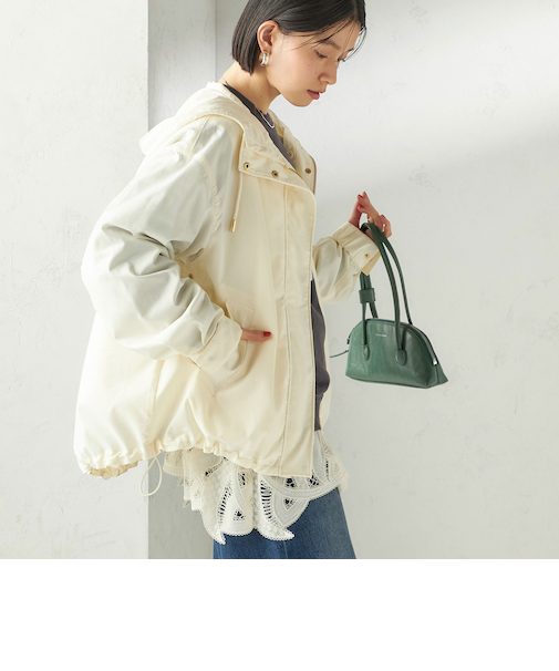 《予約》〈手洗い可能  / 撥水加工〉キルティング ベスト 付き マウンテン パーカー