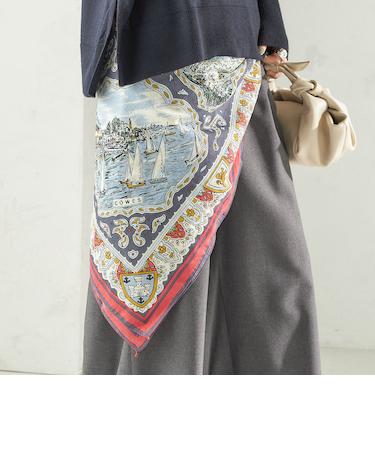 《予約》BINDU: スカーフ 100×100