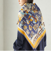 《予約》BINDU: スカーフ 100×100