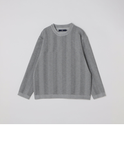 《予約》SHIPS Colors:〈洗濯機可能〉ヘリンボーン柄 ニット◆