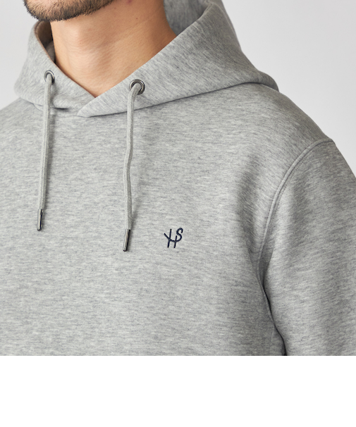 【WEB限定】SHIPS: コットン ポリ ダブル ニット フーディー パーカ (セットアップ対応)