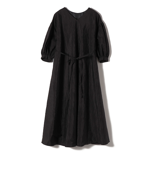 【SHIPS別注】kaene:2WAY ボリューム 袖 ロング ワンピース